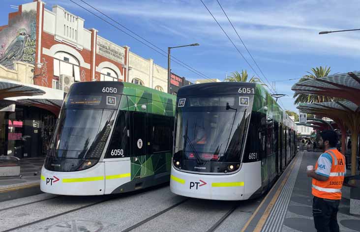 Yarra Trams Bombardier Flexity Swift 6050 & 6051
